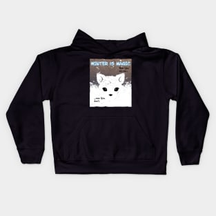 Snow fox Kids Hoodie